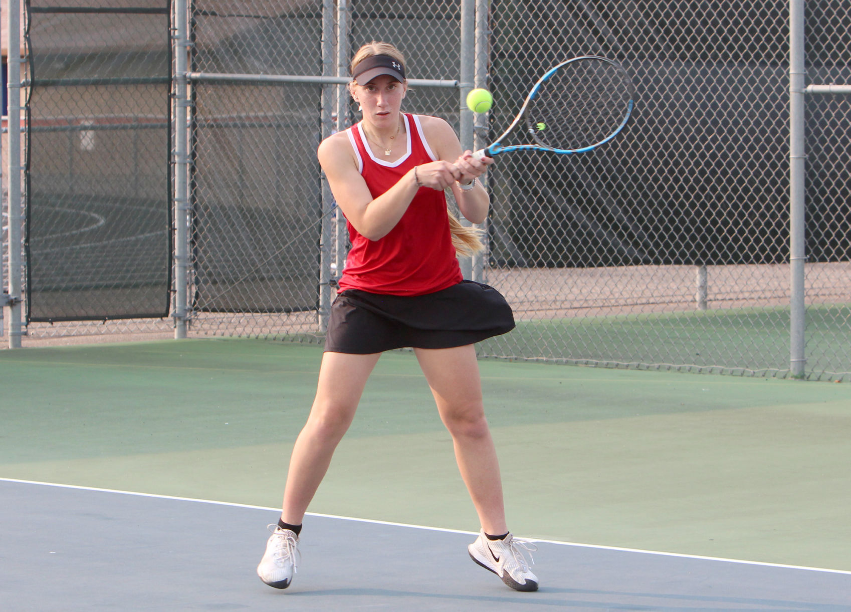 Menomonie at Chippewa Falls girls tennis 9-15-20